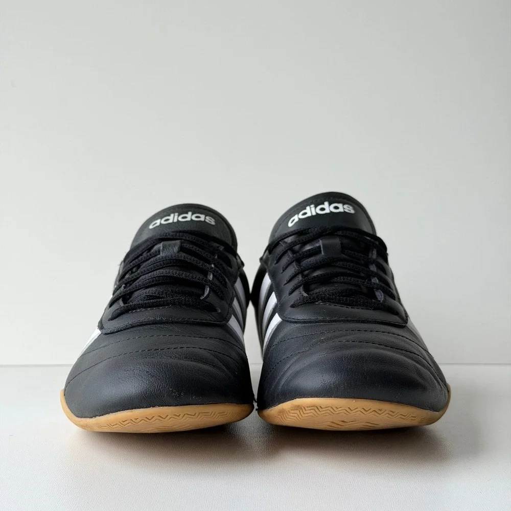 Adidas Grand Court Lo Womens 8 Black Indoor Soccer Athletic‎ Preppy Sneakers